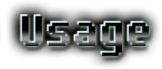 >> usage <<